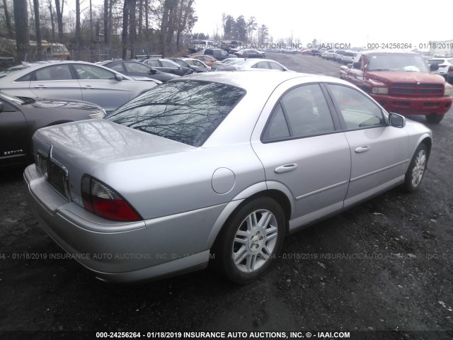 1LNHM87A83Y669395 - 2003 LINCOLN LS فضي صورة 4