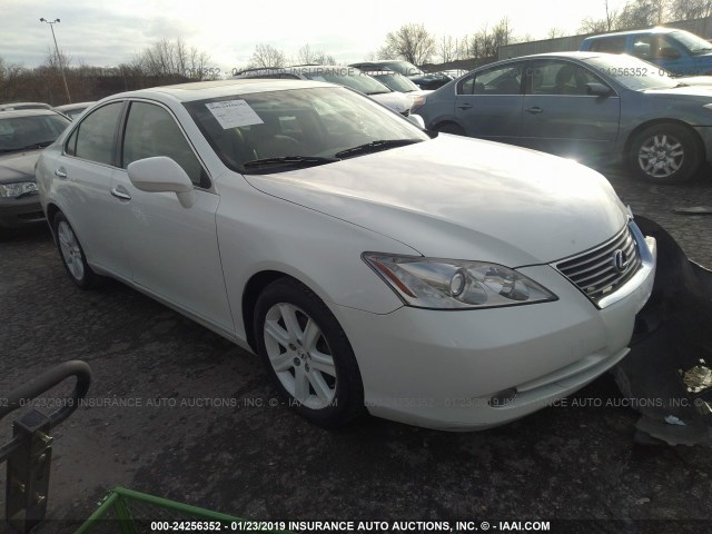 JTHBJ46GX72140023 - 2007 LEXUS ES WHITE photo 1