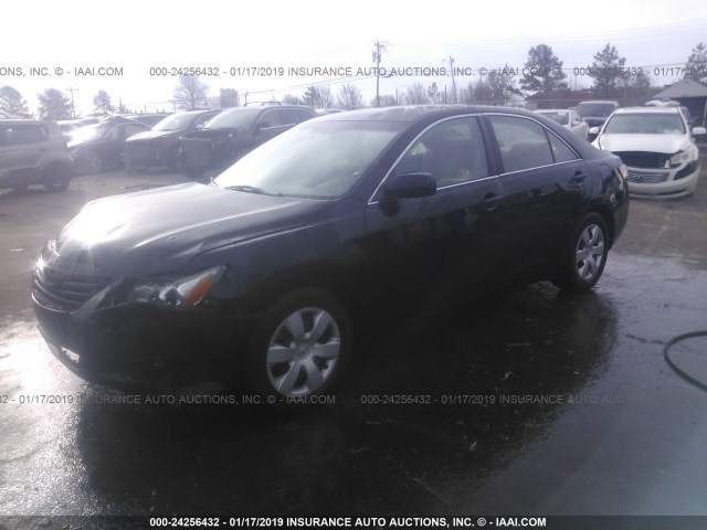 4T1BE46K07U696612 - 2007 TOYOTA CAMRY NEW GENERAT CE/LE/XLE/SE BLACK photo 2