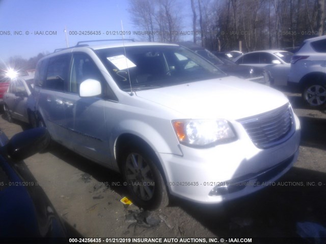 2C4RC1BG6ER160136 - 2014 CHRYSLER TOWN & COUNTRY TOURING WHITE photo 1