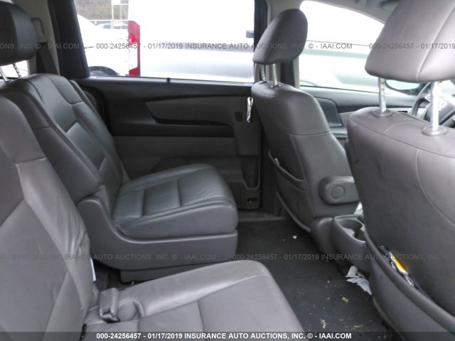 5FNRL5H62EB060097 - 2014 HONDA ODYSSEY EXL GRAY photo 8