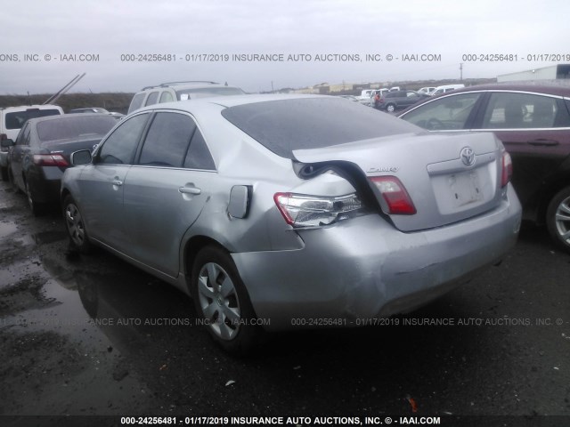 4T4BE46K19R096335 - 2009 TOYOTA CAMRY SE/LE/XLE 银色 照片 3