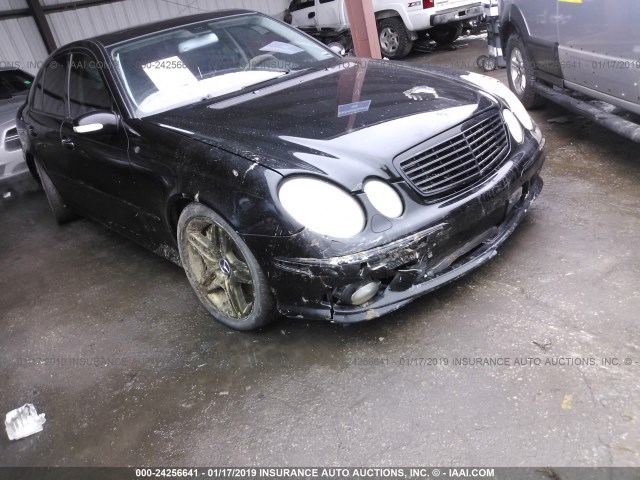 WDBUF76J14A554736 - 2004 MERCEDES-BENZ E 55 AMG BLACK photo 6