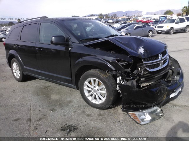 3C4PDCBG9DT541183 - 2013 DODGE JOURNEY SXT BLACK photo 1