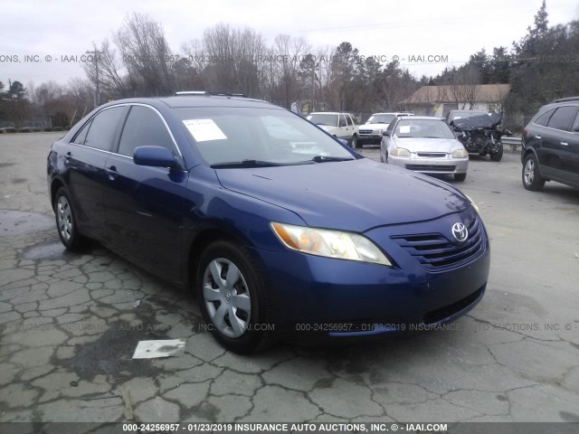 4T1BE46K97U109100 - 2007 TOYOTA CAMRY NEW GENERAT CE/LE/XLE/SE BLUE photo 1