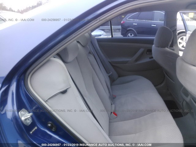 4T1BE46K97U109100 - 2007 TOYOTA CAMRY NEW GENERAT CE/LE/XLE/SE BLUE photo 8