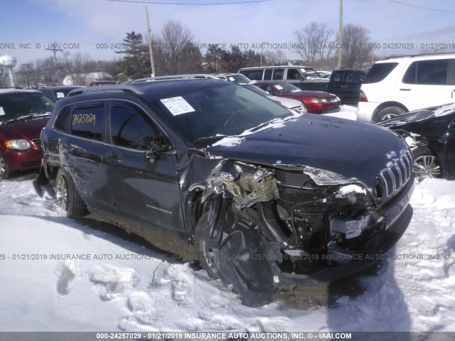 1C4PJMLX4KD153231 - 2019 JEEP CHEROKEE LATITUDE PLUS GRAY photo 6