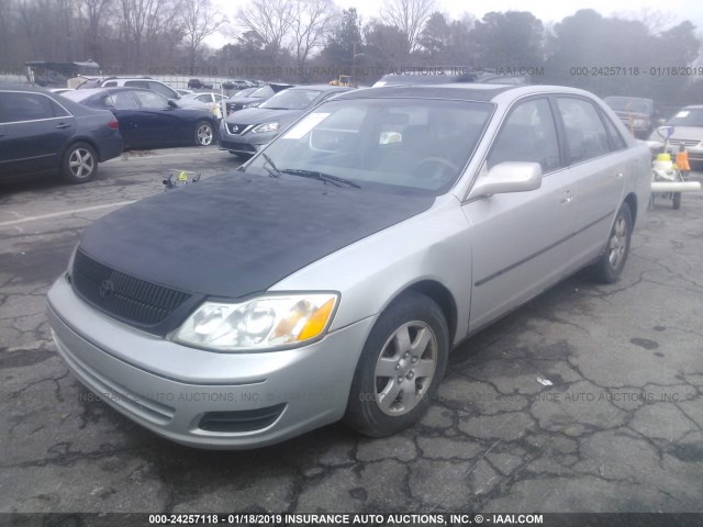 4T1BF28B31U166821 - 2001 TOYOTA AVALON XL/XLS SILVER photo 2