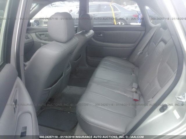 4T1BF28B31U166821 - 2001 TOYOTA AVALON XL/XLS SILVER photo 8
