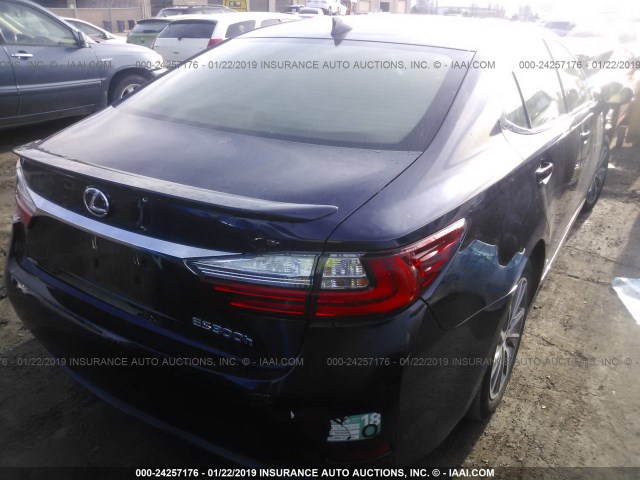 JTHBW1GG1H2142100 - 2017 LEXUS ES 300H BLUE photo 4