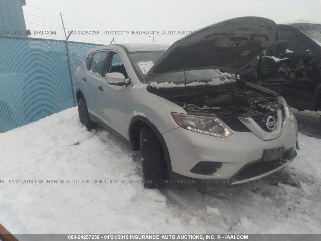 5N1AT2MV7GC786820 - 2016 NISSAN ROGUE S/SL/SV SILVER photo 1