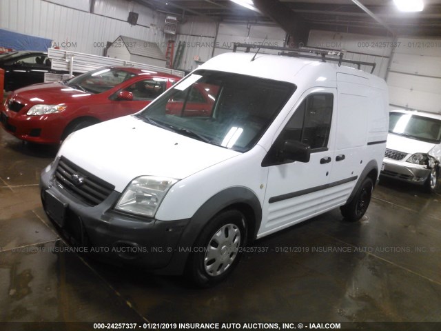 NM0LS7CN9BT067847 - 2011 FORD TRANSIT CONNECT XL WHITE photo 2