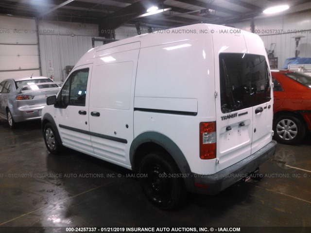 NM0LS7CN9BT067847 - 2011 FORD TRANSIT CONNECT XL WHITE photo 3