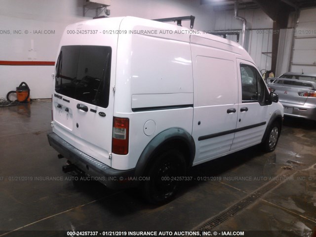 NM0LS7CN9BT067847 - 2011 FORD TRANSIT CONNECT XL WHITE photo 4