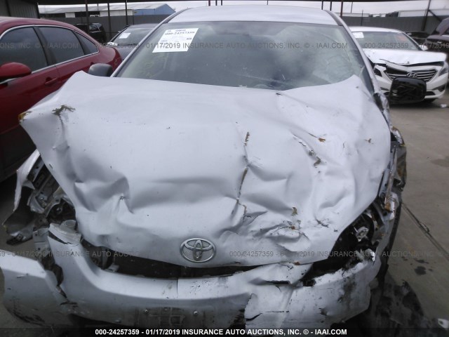 2T1KU40E59C160765 - 2009 TOYOTA COROLLA MATRIX  SILVER photo 10