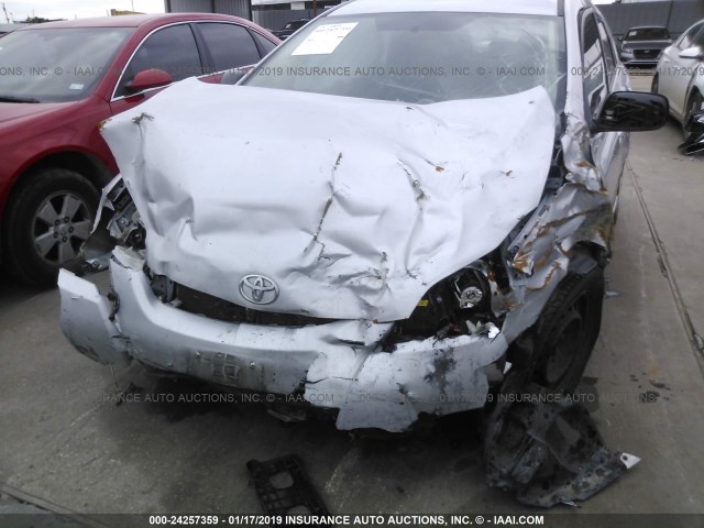 2T1KU40E59C160765 - 2009 TOYOTA COROLLA MATRIX  SILVER photo 6