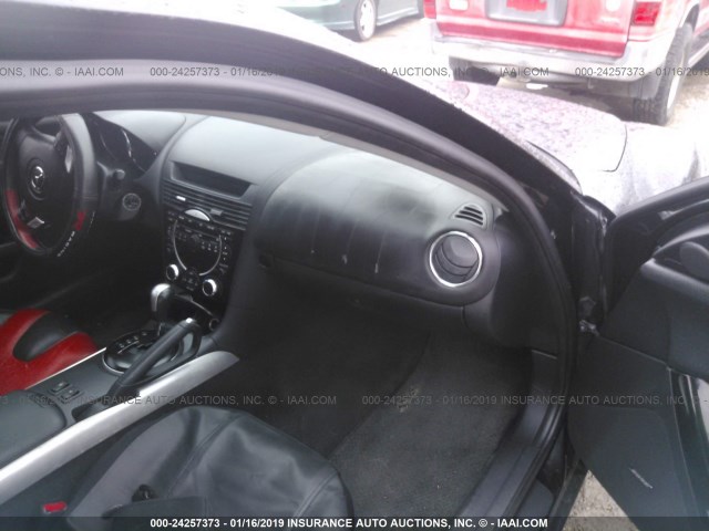 JM1FE173670213076 - 2007 MAZDA RX8 BLACK photo 5