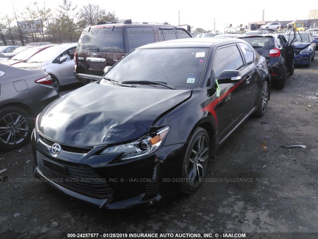 JTKJF5C77GJ019263 - 2016 TOYOTA SCION TC შავი ფოტო 2