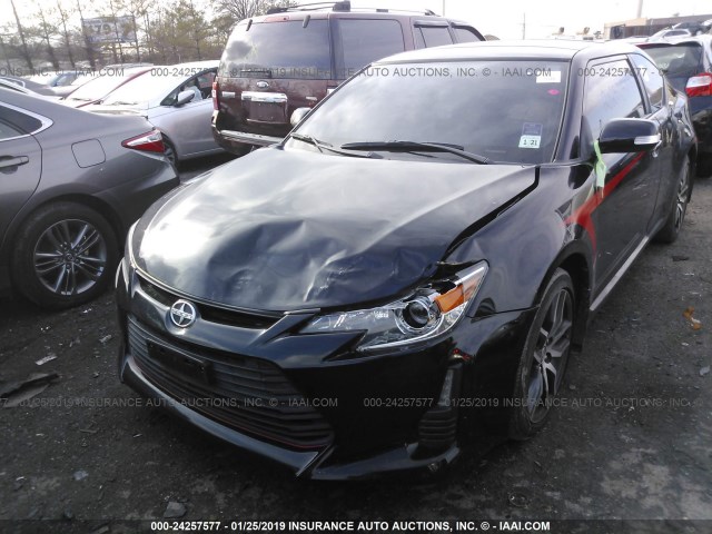 JTKJF5C77GJ019263 - 2016 TOYOTA SCION TC შავი ფოტო 6