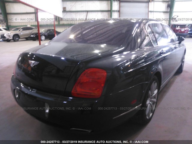 SCBBR53W86C033236 - 2006 BENTLEY CONTINENTAL FLYING SPUR GREEN photo 4