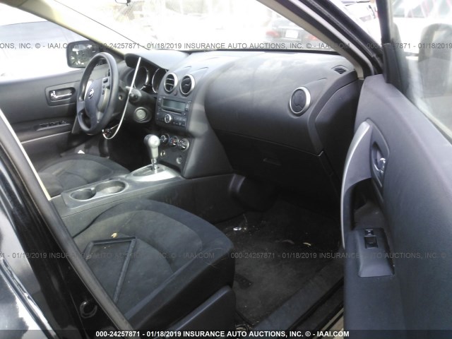 JN8AS5MV7AW142222 - 2010 NISSAN ROGUE S/SL/KROM BLACK photo 5