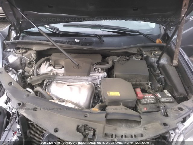 4T1BF1FK2EU386843 - 2014 TOYOTA CAMRY L/SE/LE/XLE 灰色 照片 10