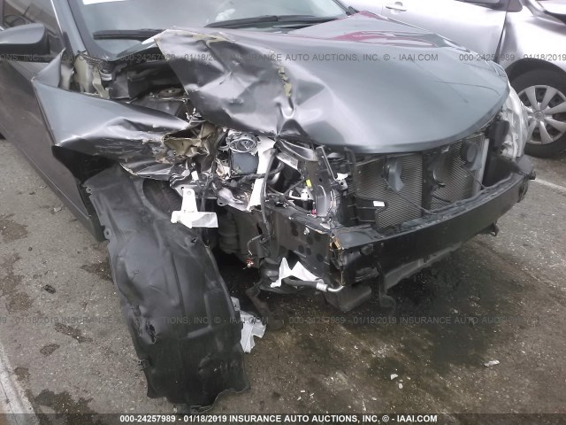 4T1BF1FK2EU386843 - 2014 TOYOTA CAMRY L/SE/LE/XLE 灰色 照片 6