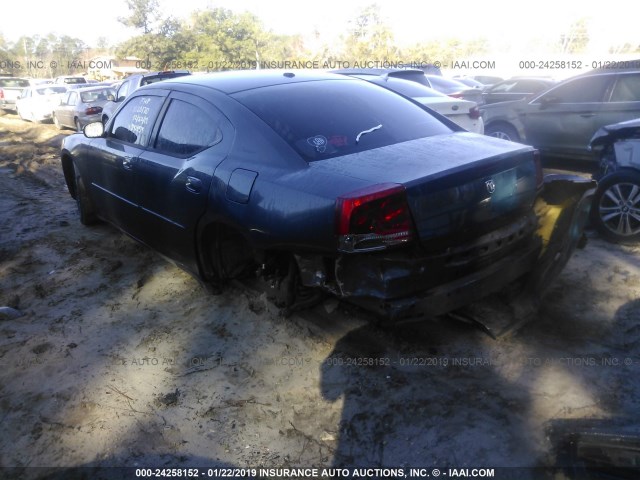 2B3KA43G97H842459 - 2007 DODGE CHARGER SE/SXT GRAY photo 3