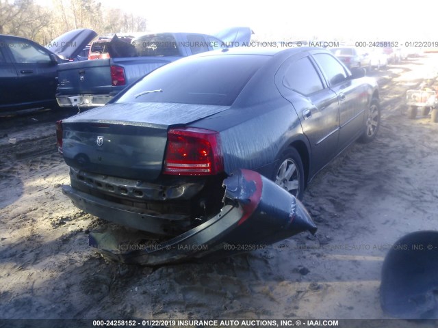 2B3KA43G97H842459 - 2007 DODGE CHARGER SE/SXT GRAY photo 4