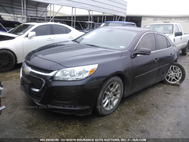 1G11C5SL5FF282764 - 2015 CHEVROLET MALIBU 1LT 紫色 照片 2