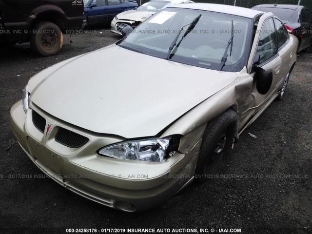 1G2NE52EX5M119501 - 2005 PONTIAC GRAND AM SE GOLD photo 2