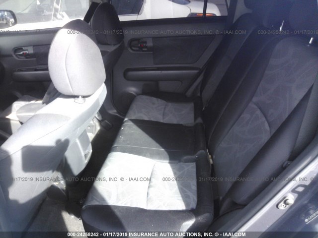 JTLZE4FE3B1129080 - 2011 TOYOTA SCION XB BLUE photo 8