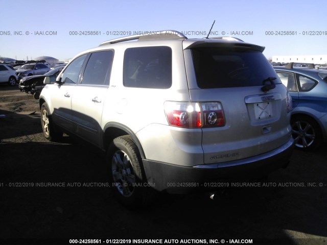 1GKEV237X8J148730 - 2008 GMC ACADIA SLT-1 SILVER photo 3