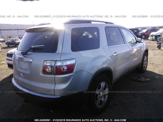 1GKEV237X8J148730 - 2008 GMC ACADIA SLT-1 SILVER photo 4