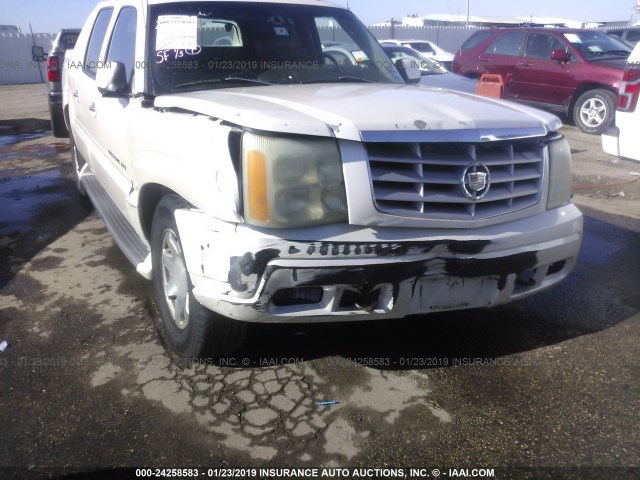 3GYEK63N32G344523 - 2002 CADILLAC ESCALADE EXT WHITE photo 6