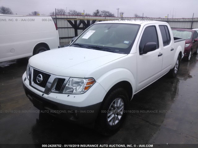 1N6AD0FR5GN735789 - 2016 NISSAN FRONTIER SV/SL WHITE photo 2