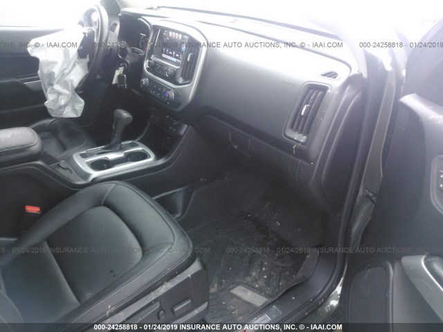 1GCPTEE12H1281440 - 2017 CHEVROLET COLORADO ZR2 GREEN photo 5