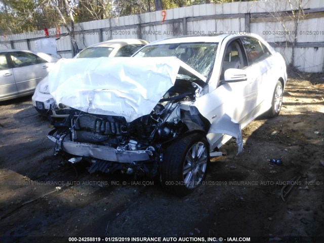 WDDHF5KB9CA592080 - 2012 MERCEDES-BENZ E 350 WHITE photo 2