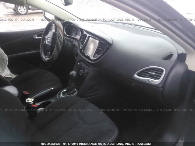 1C3CDFBB0ED903689 - 2014 DODGE DART SXT BLACK photo 5