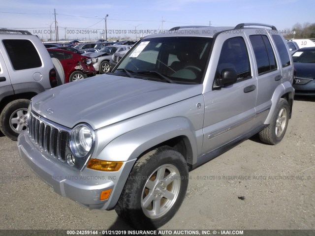 1J4GL58K27W558233 - 2007 JEEP LIBERTY LIMITED SILVER photo 6