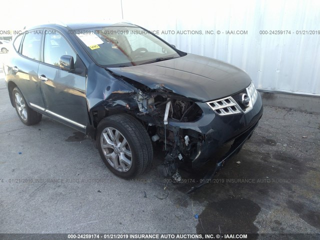 JN8AS5MT8DW515724 - 2013 NISSAN ROGUE S/SV GRAY photo 6