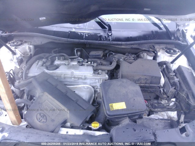 4T1BF1FK9CU559626 - 2012 TOYOTA CAMRY SE/LE/XLE 白色 照片 10