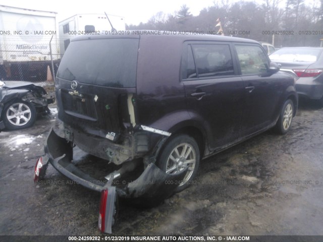 JTLZE4FE6EJ049230 - 2014 TOYOTA SCION XB 栗色 照片 4