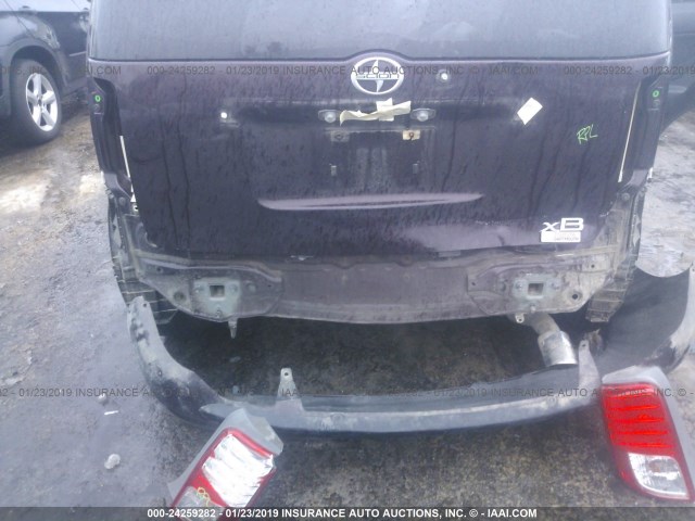 JTLZE4FE6EJ049230 - 2014 TOYOTA SCION XB 栗色 照片 6