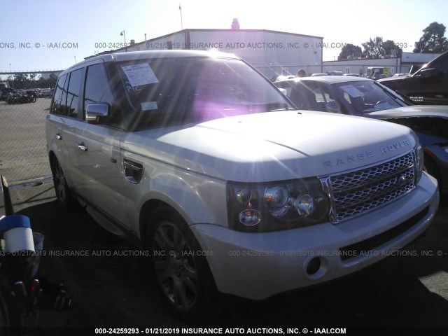 SALSF25436A910364 - 2006 LAND ROVER RANGE ROVER SPORT HSE CREAM photo 1