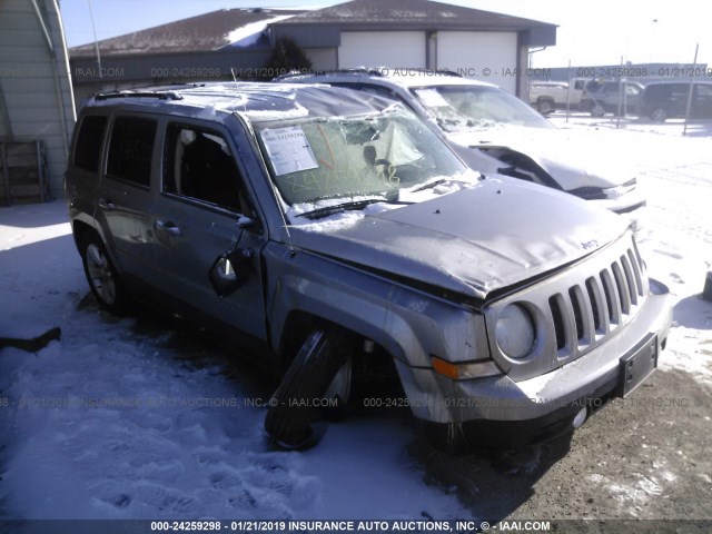 1C4NJPFB9FD297470 - 2015 JEEP PATRIOT LATITUDE SILVER photo 1