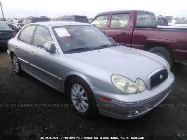 KMHWF35H82A519461 - 2002 HYUNDAI SONATA GLS/LX SILVER photo 1