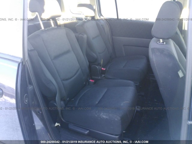 JM1CR293180301450 - 2008 MAZDA 5 BLUE photo 8