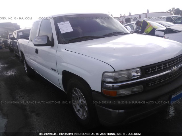 2GCEC19T211326355 - 2001 CHEVROLET SILVERADO C1500 WHITE photo 1