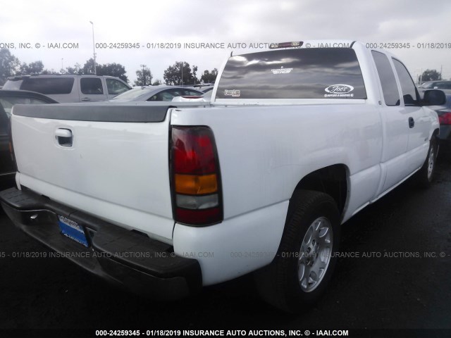 2GCEC19T211326355 - 2001 CHEVROLET SILVERADO C1500 WHITE photo 4